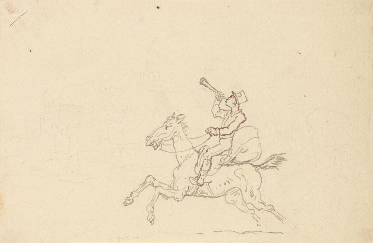 Desenho do álbum de Thomas Rowlandson