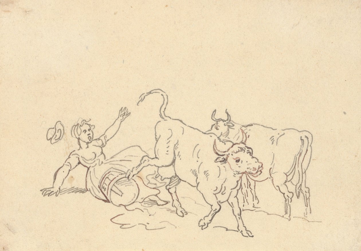 Desenho do álbum de Thomas Rowlandson