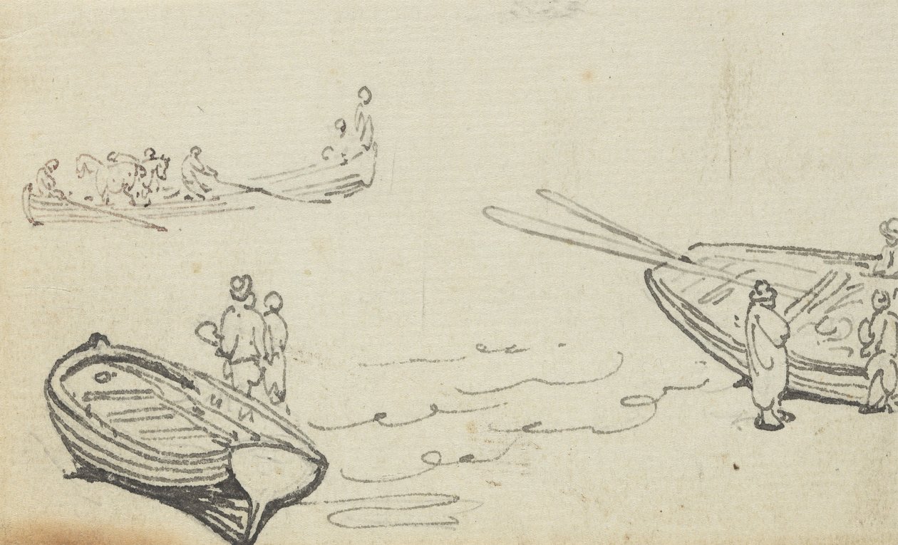 Desenho do álbum de Thomas Rowlandson