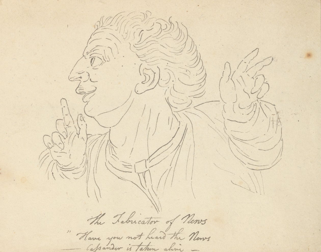 Desenho do álbum de Thomas Rowlandson