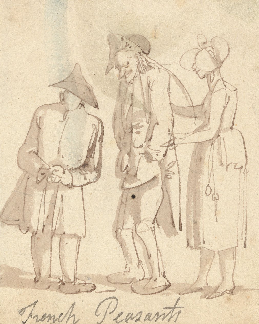 Desenho do álbum de Thomas Rowlandson