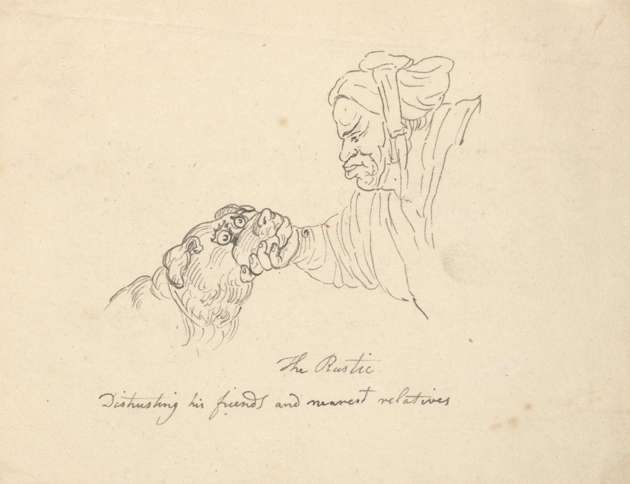Desenho do álbum de Thomas Rowlandson