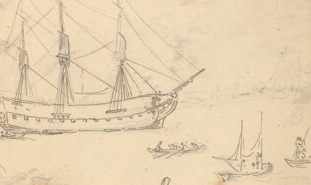 Desenho do álbum de Thomas Rowlandson