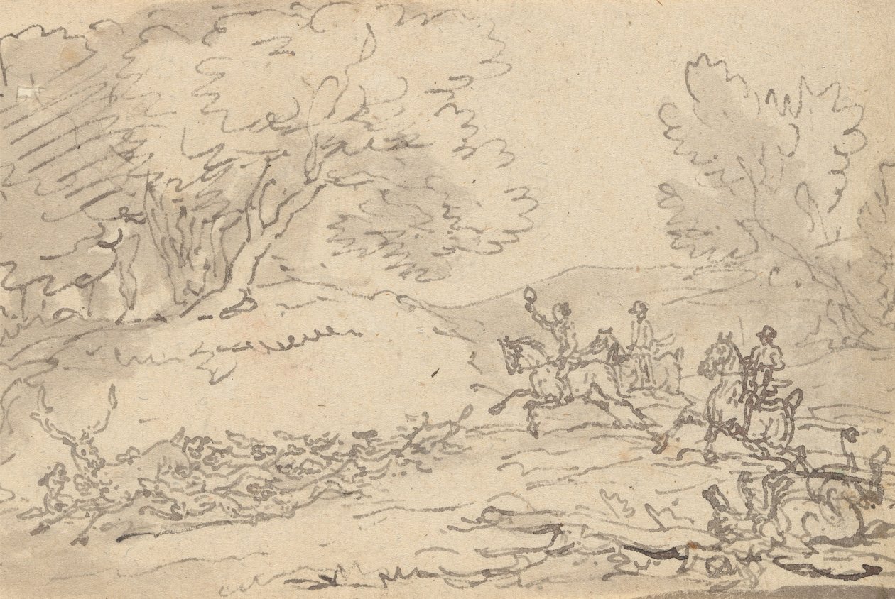 Desenho do álbum de Thomas Rowlandson