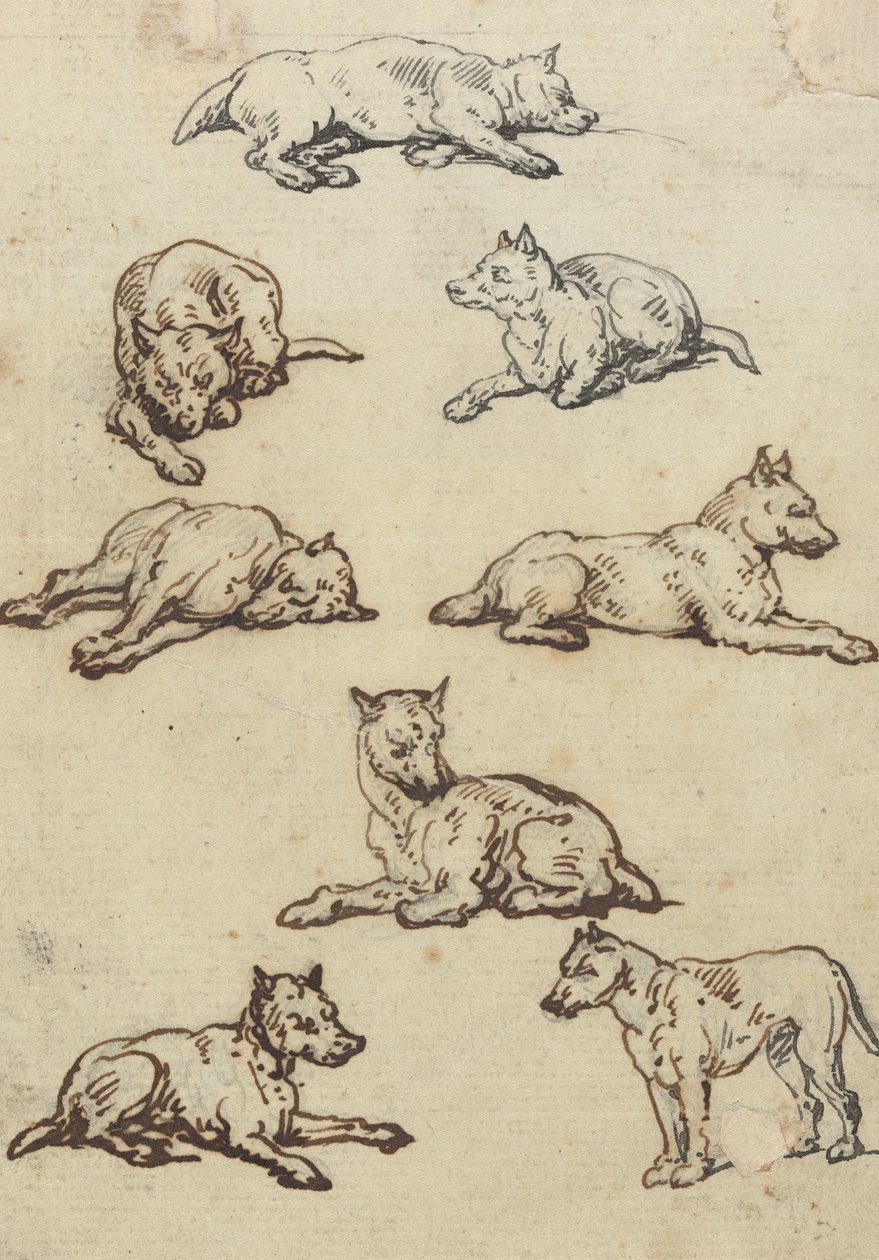 Desenho do álbum de Thomas Rowlandson