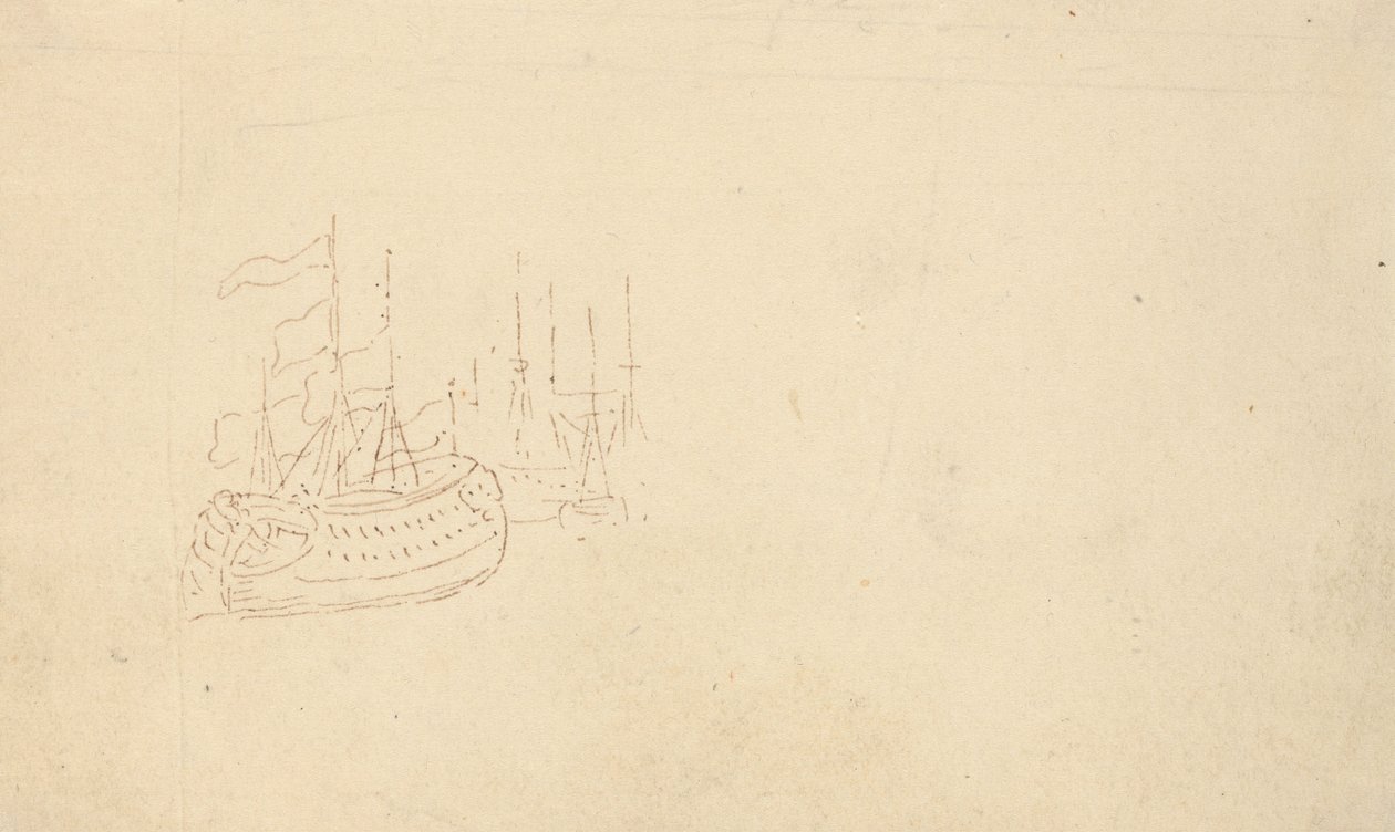 Desenho do álbum de Thomas Rowlandson