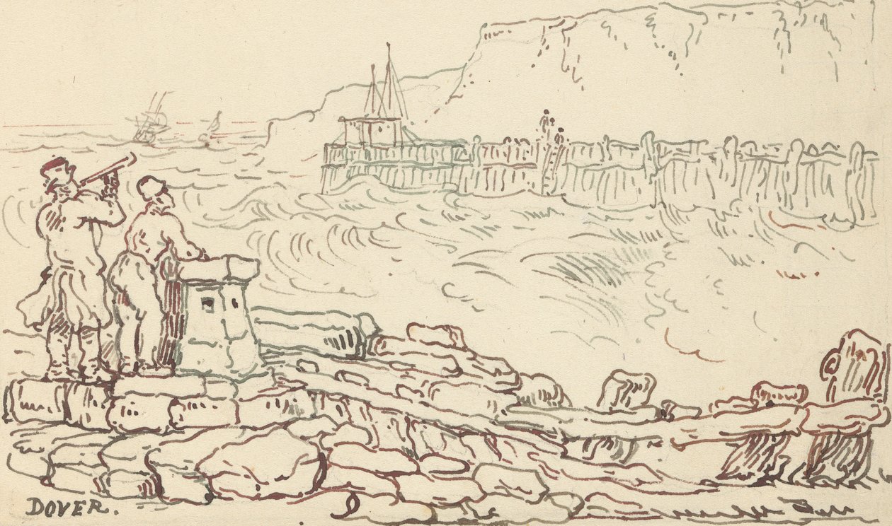 Desenho do álbum de Thomas Rowlandson