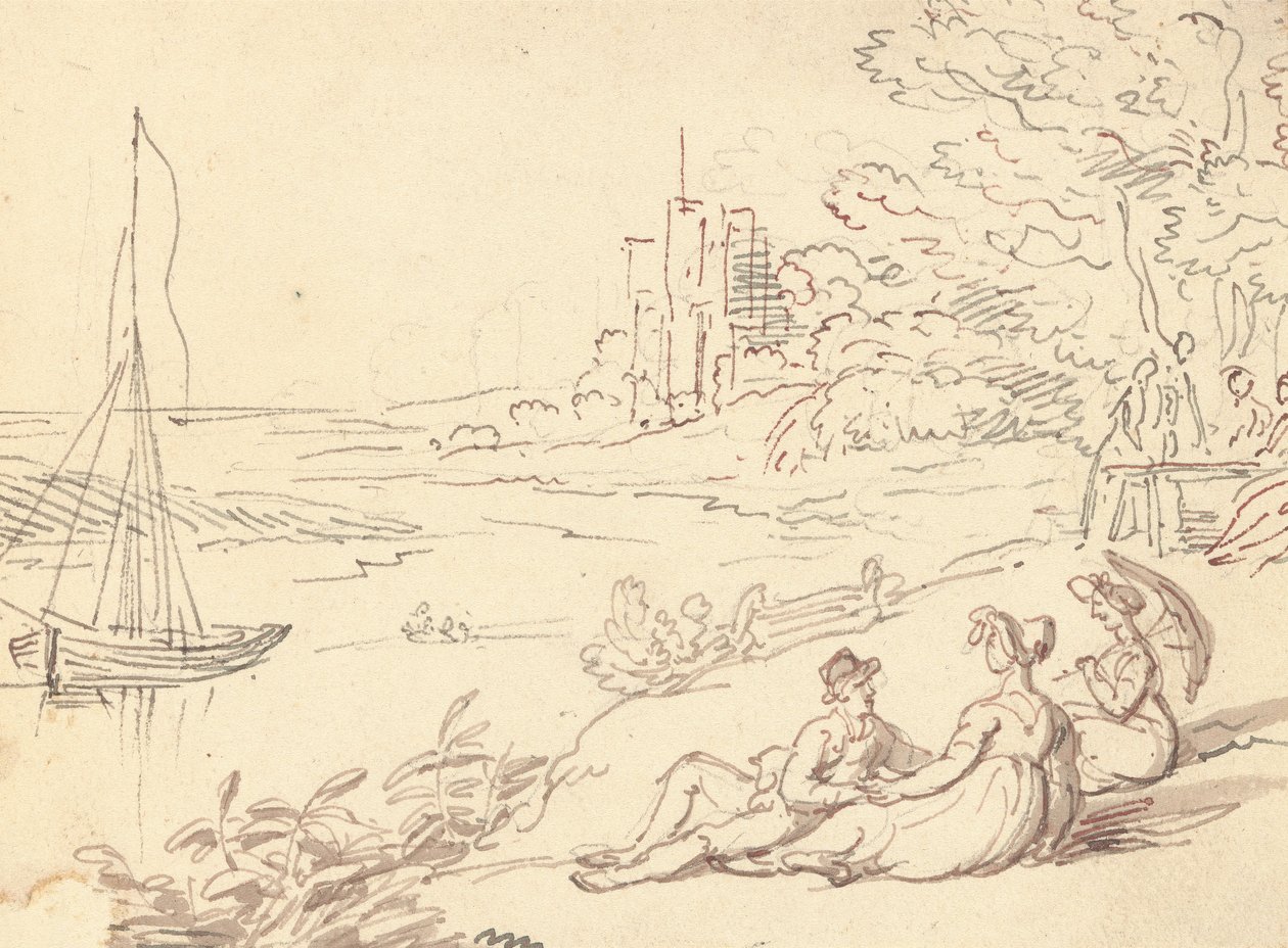 Desenho do álbum de Thomas Rowlandson