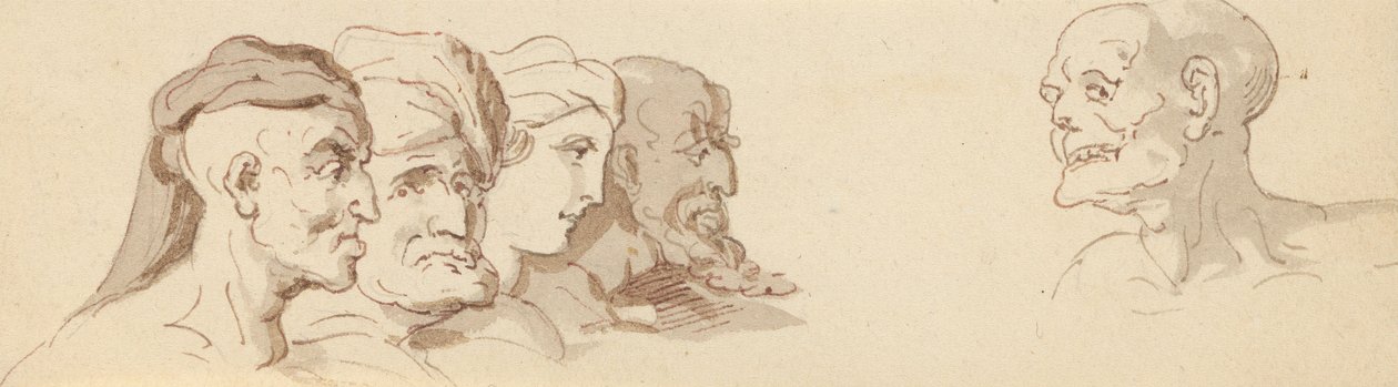 Desenho do álbum de Thomas Rowlandson