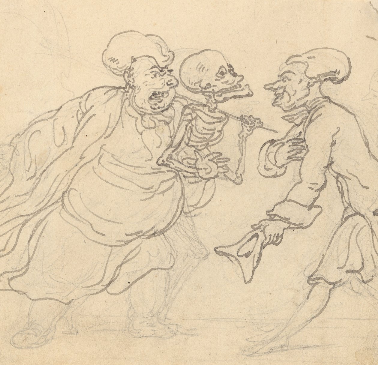 Desenho do álbum de Thomas Rowlandson