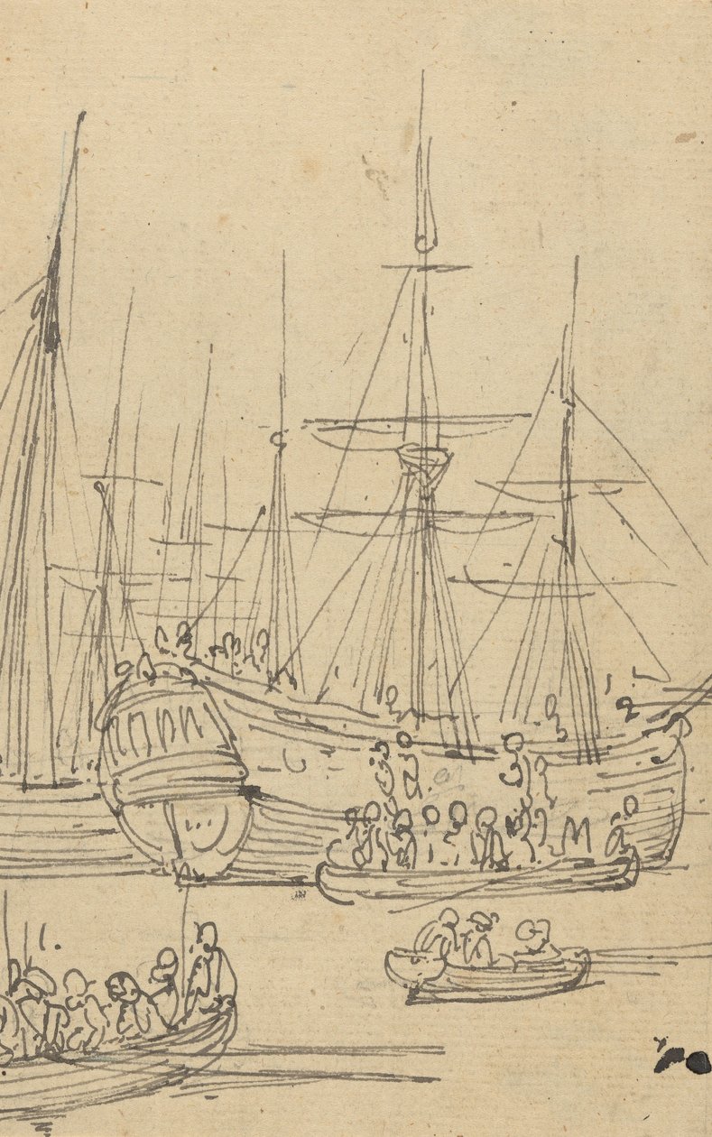 Desenho do álbum de Thomas Rowlandson