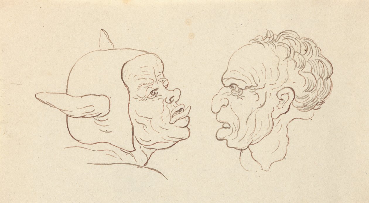 Desenho do álbum de Thomas Rowlandson