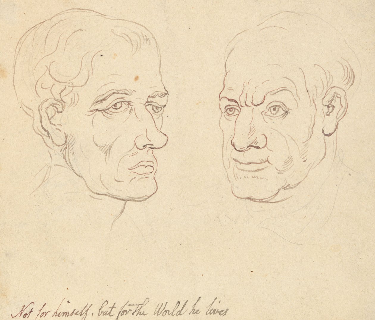 Desenho do álbum de Thomas Rowlandson