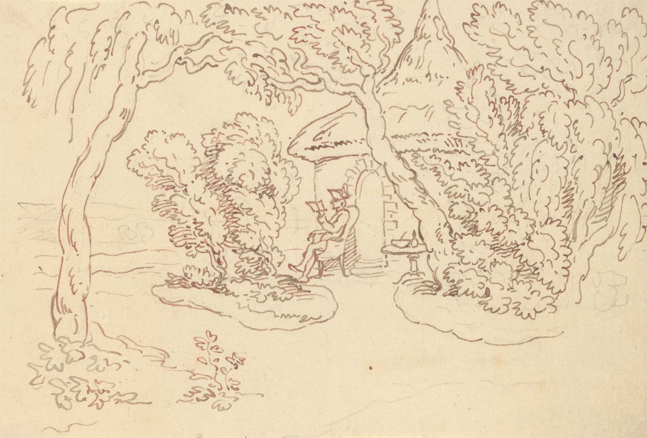 Desenho do álbum de Thomas Rowlandson