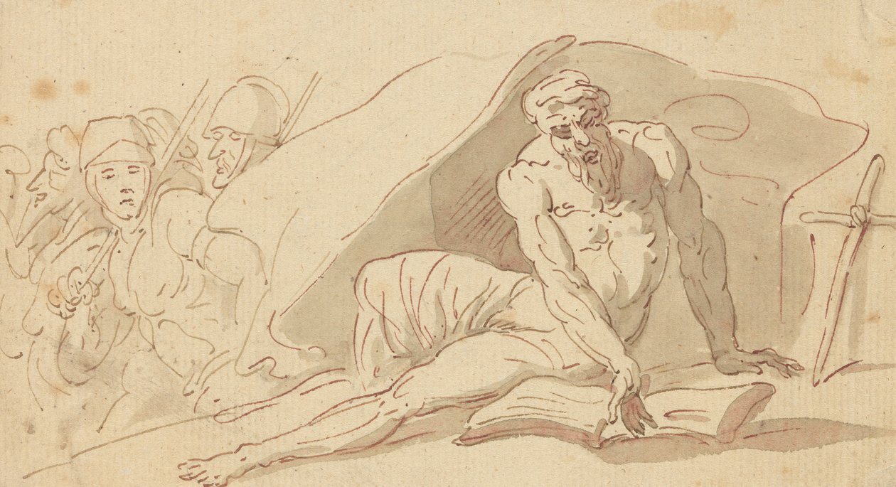 Desenho do álbum de Thomas Rowlandson