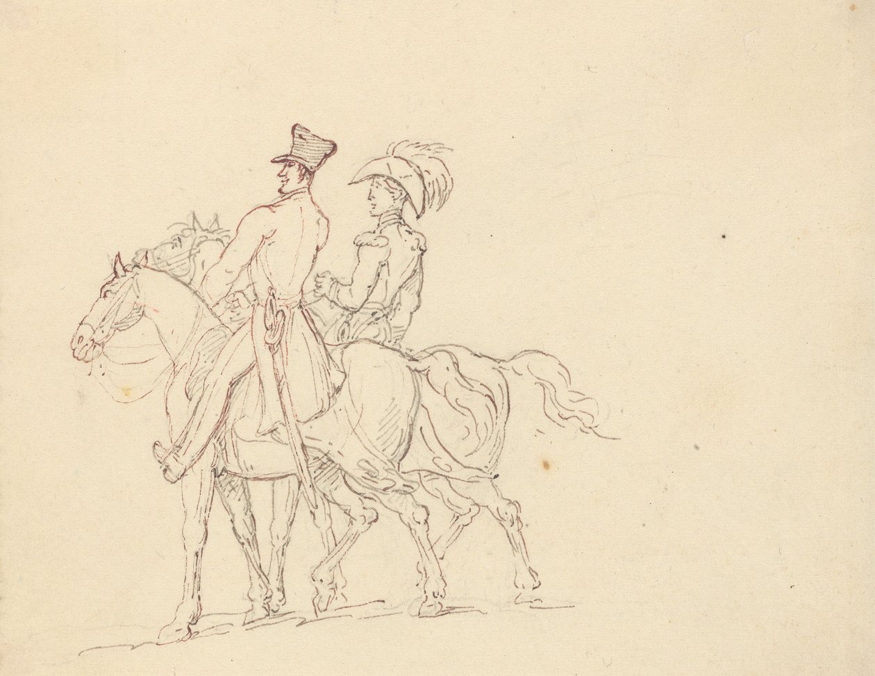 Desenho do álbum de Thomas Rowlandson