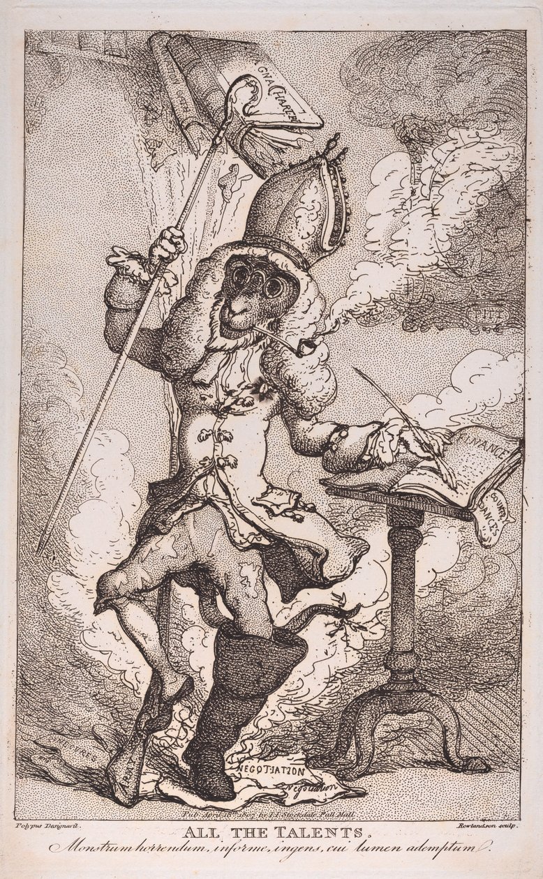 Todos os Talentos, 18 de abril de 1807., 18 de abril de 1807. de Thomas Rowlandson