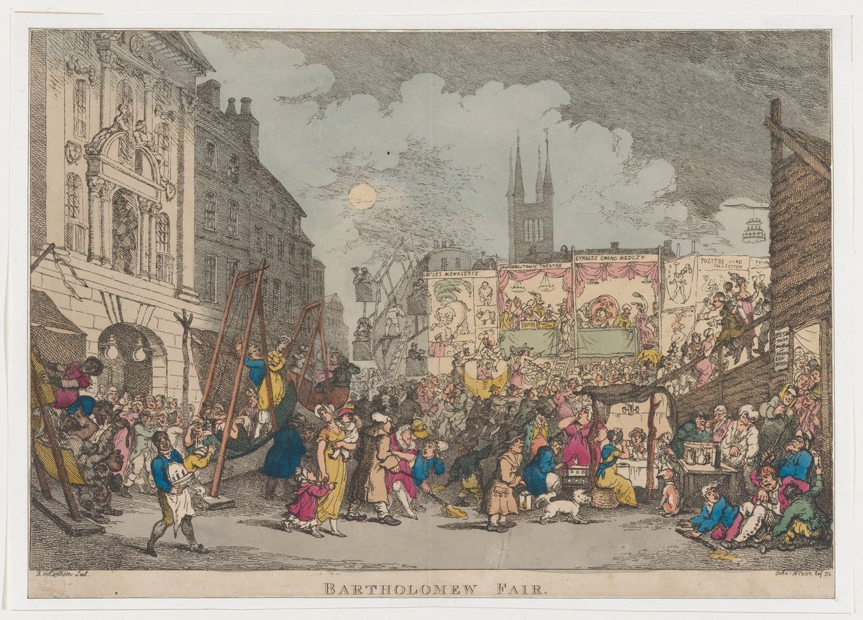 Bartolomeu Feira, 1807., 1807. de Thomas Rowlandson