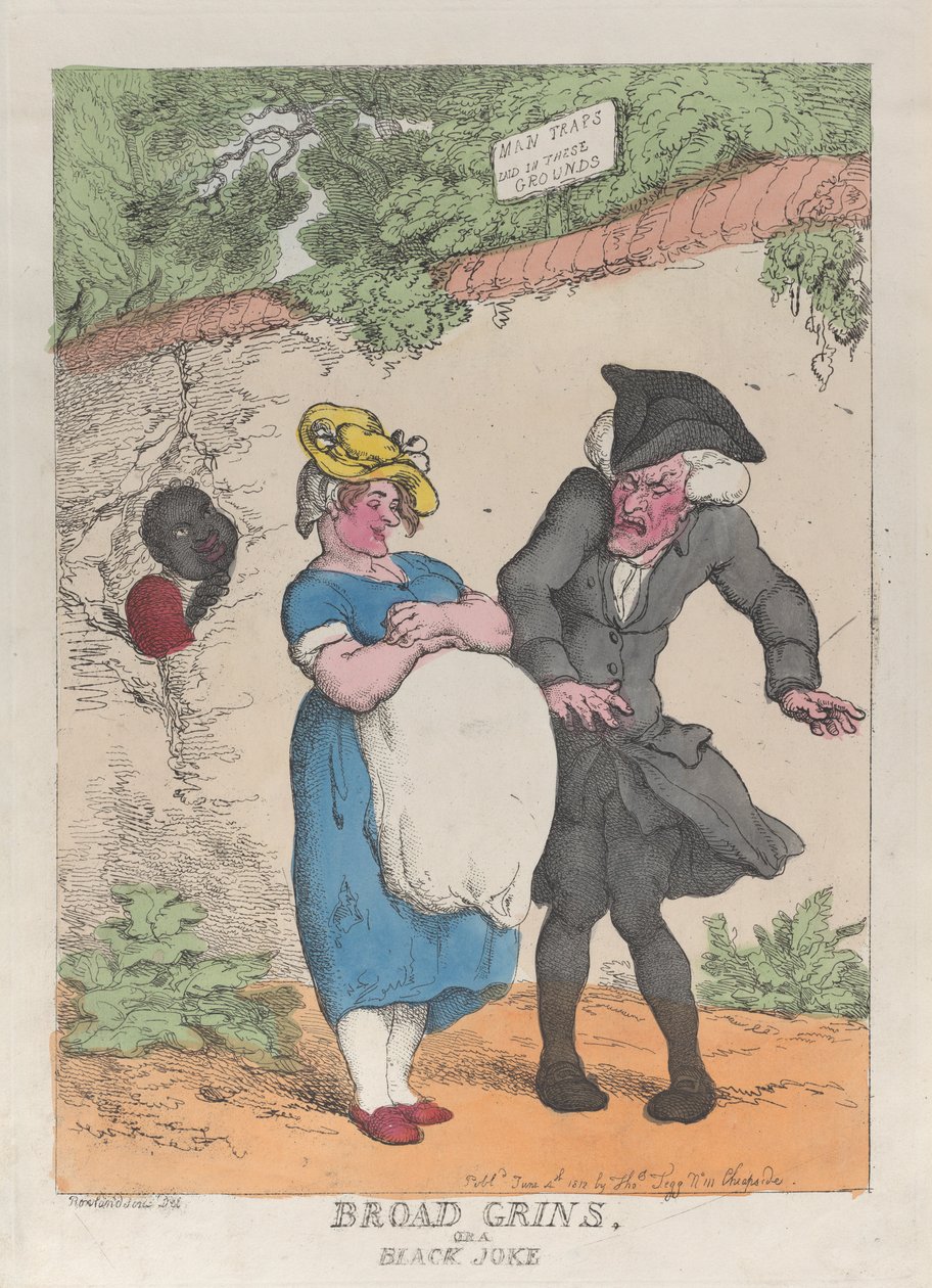 Broad Grins, ou uma Black Joke, 4 de Junho de 1812., 4 de Junho de 1812. de Thomas Rowlandson