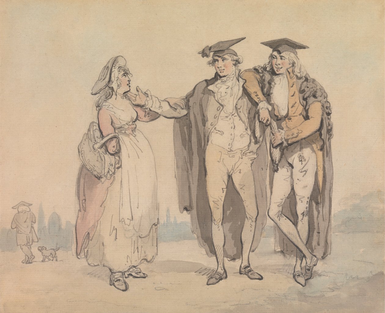 Dólares da Primeira Cabeça de Thomas Rowlandson