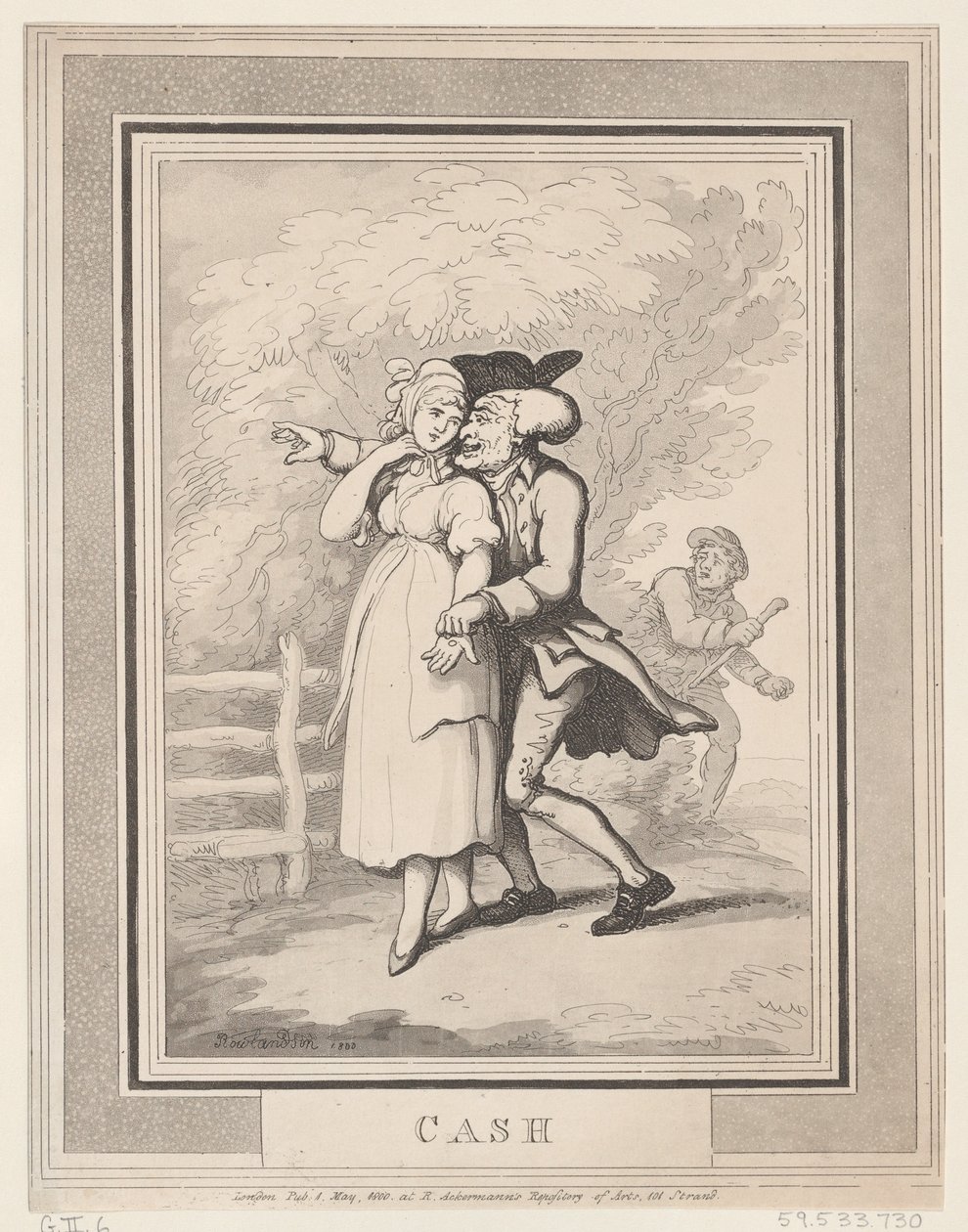 Dinheiro, 1 de Maio de 1800, 1 de Maio de 1800. de Thomas Rowlandson