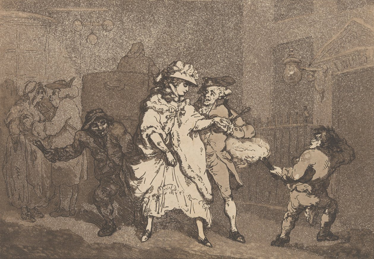 Civilidade, 1787., 1787. de Thomas Rowlandson