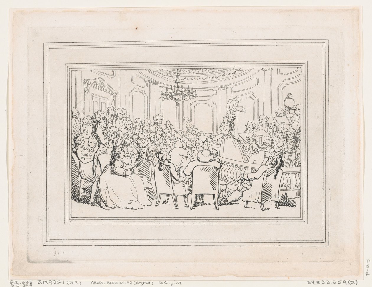 Comforts of Bath, Placa 2, 6 de janeiro de 1798., 6 de janeiro de 1798. de Thomas Rowlandson