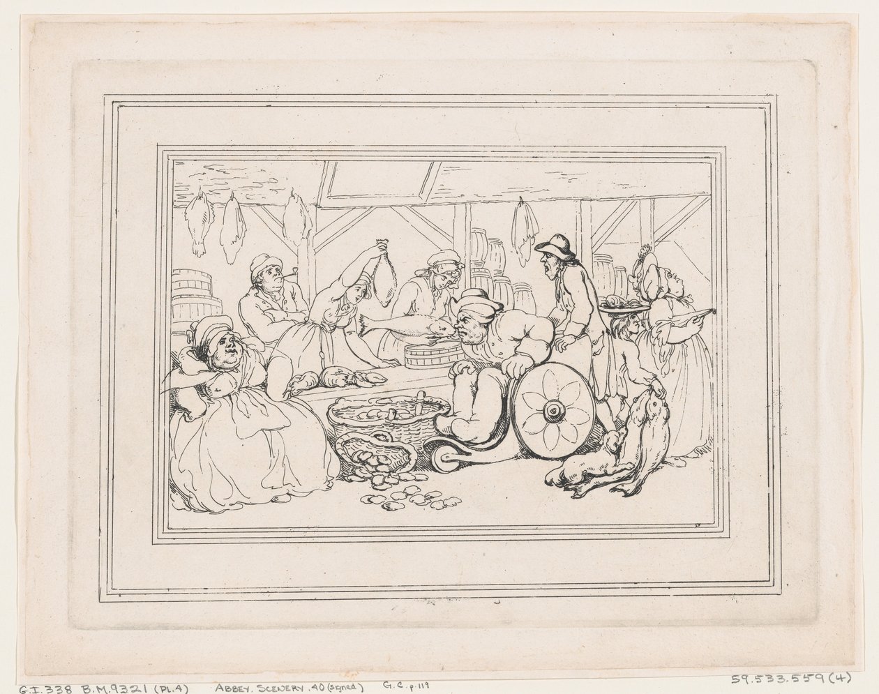 Confortos de Bath, Placa 4 de Thomas Rowlandson