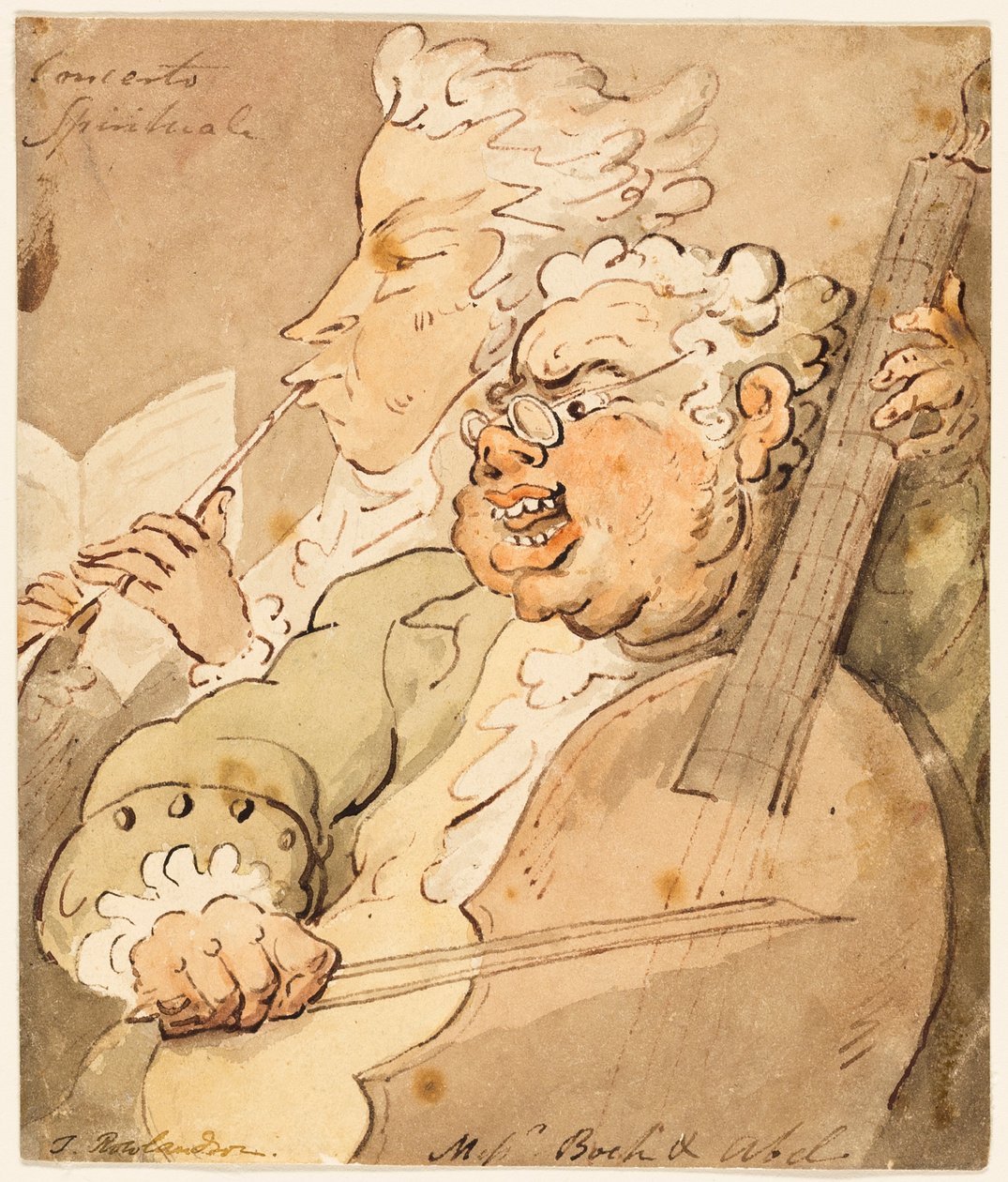 Concerto Spirituale [com] Mensageiros Boch e Abel de Thomas Rowlandson