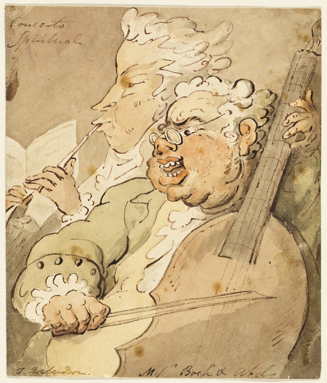 Concerto Spirituale [com] Mensageiros Boch e Abel de Thomas Rowlandson