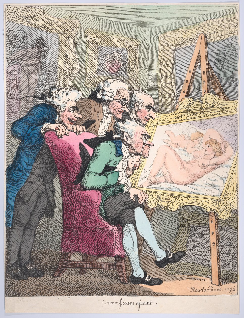 Connoisseurs, 20 de junho de 1799., 20 de junho de 1799. de Thomas Rowlandson