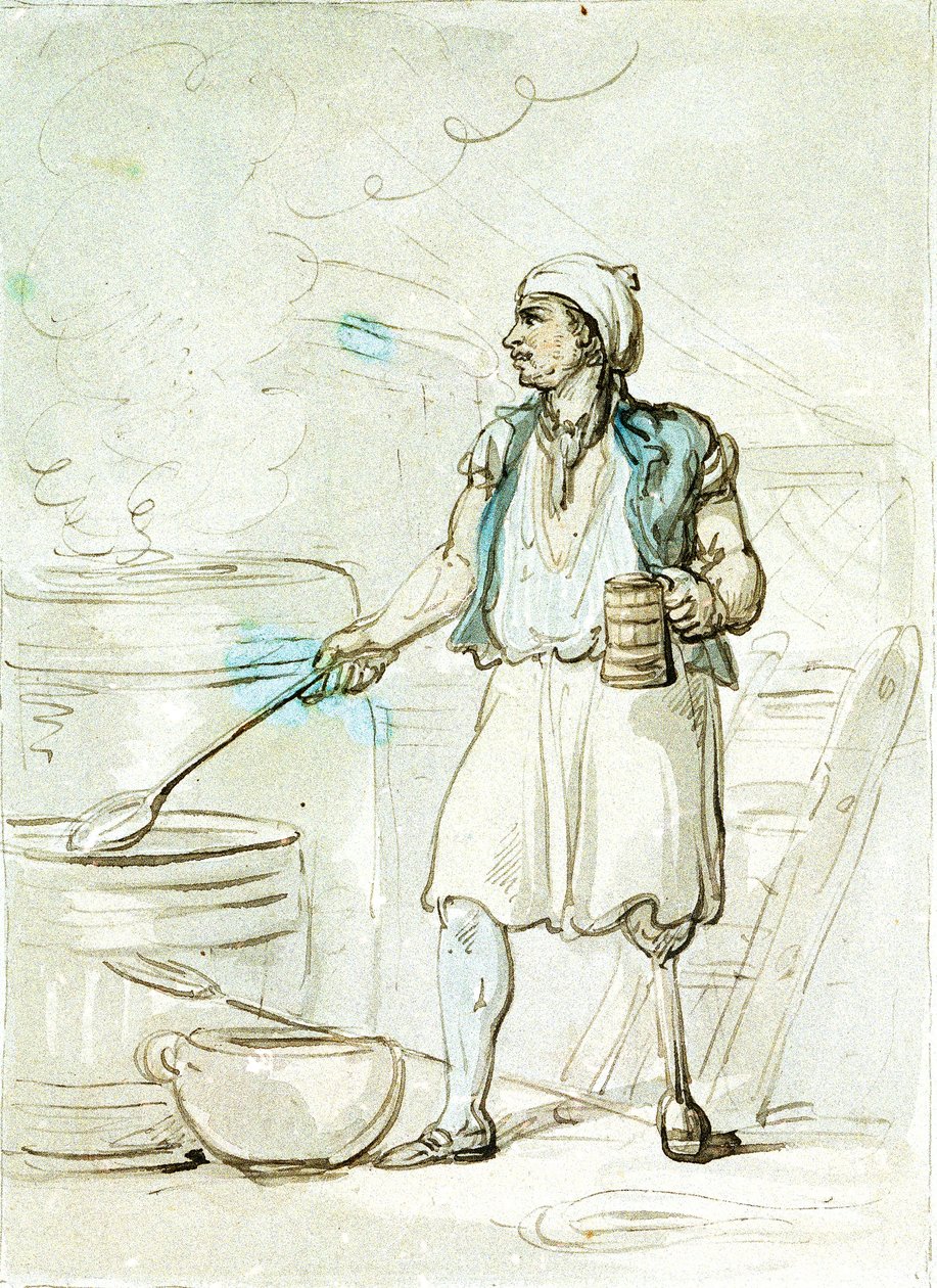 Ajudante de cozinha de Thomas Rowlandson