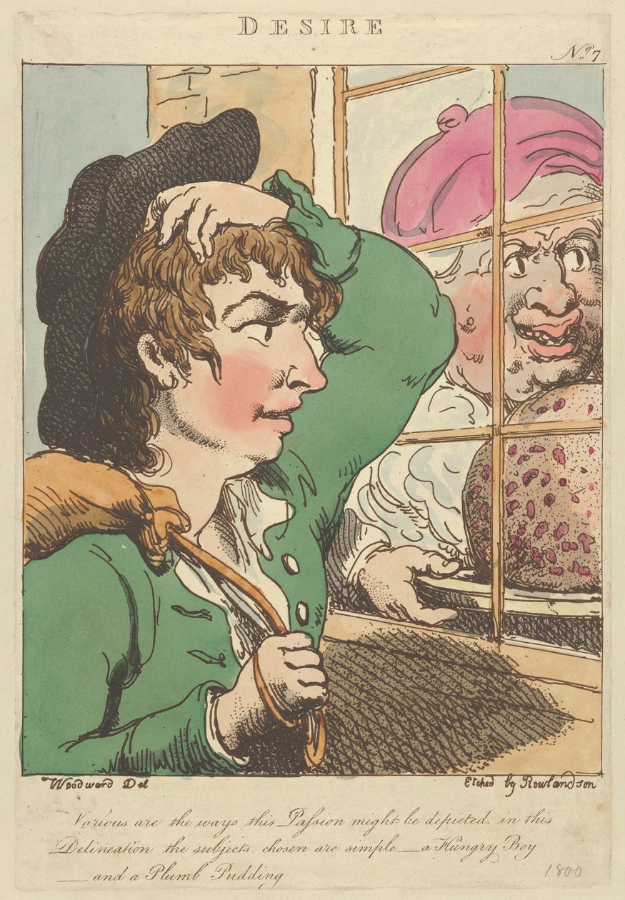 Desejo, 1800., 1800. de Thomas Rowlandson