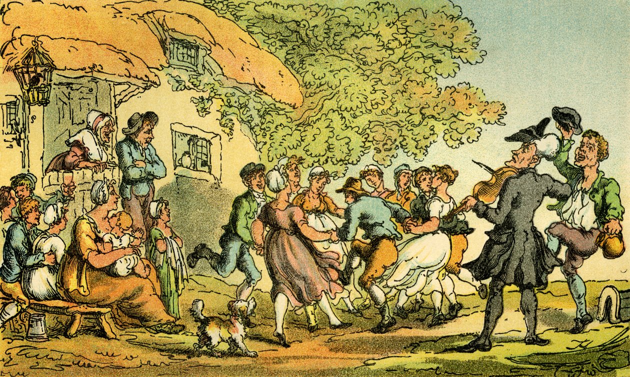 Dr. Sintaxe - esportes rurais de Thomas Rowlandson