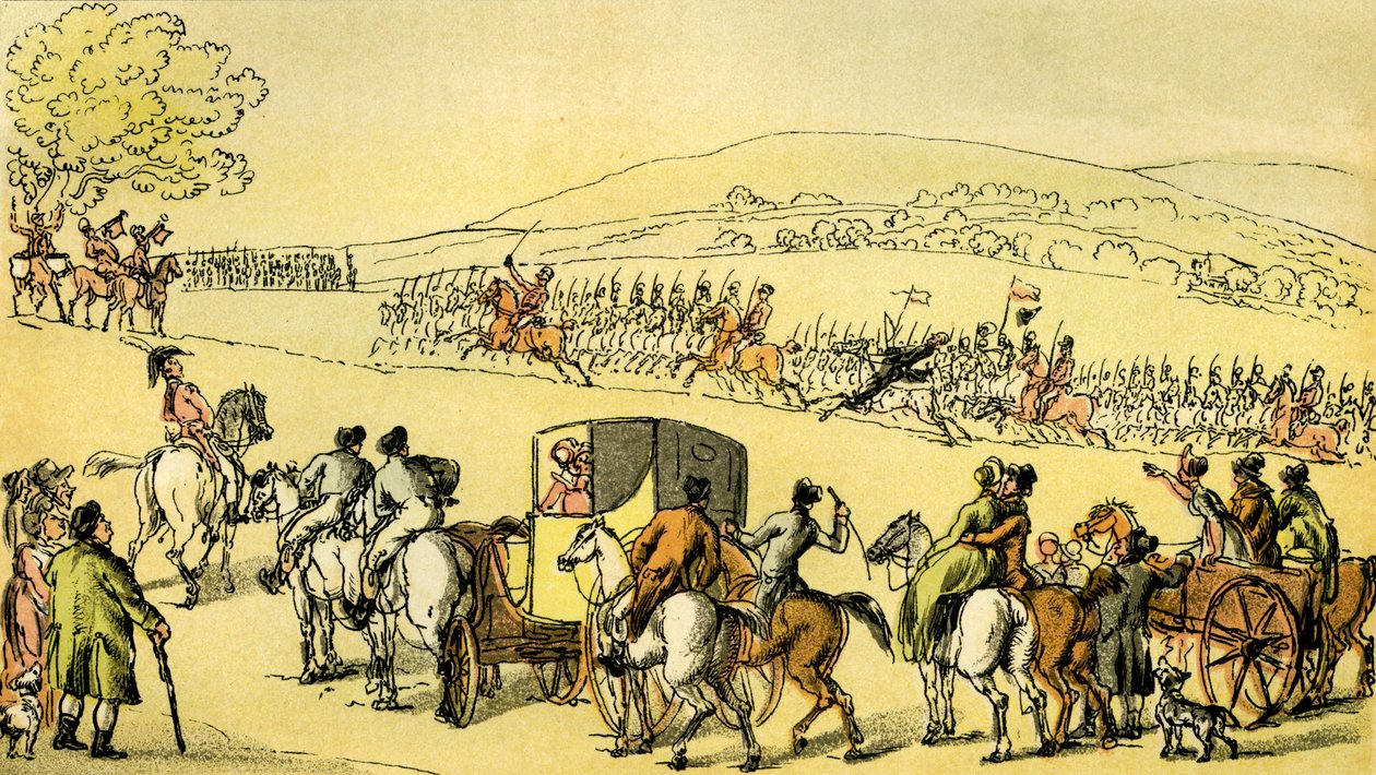 Sintaxe do Dr. em uma revisão de Thomas Rowlandson