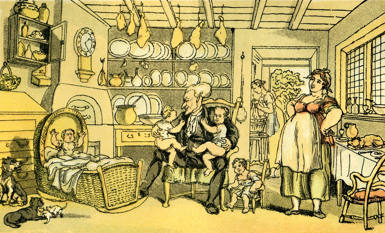 "Dr. Sintaxe virou enfermeiro de Thomas Rowlandson