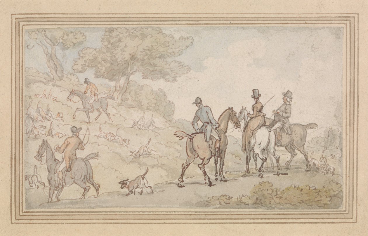 Capa ilustrada de Thomas Rowlandson