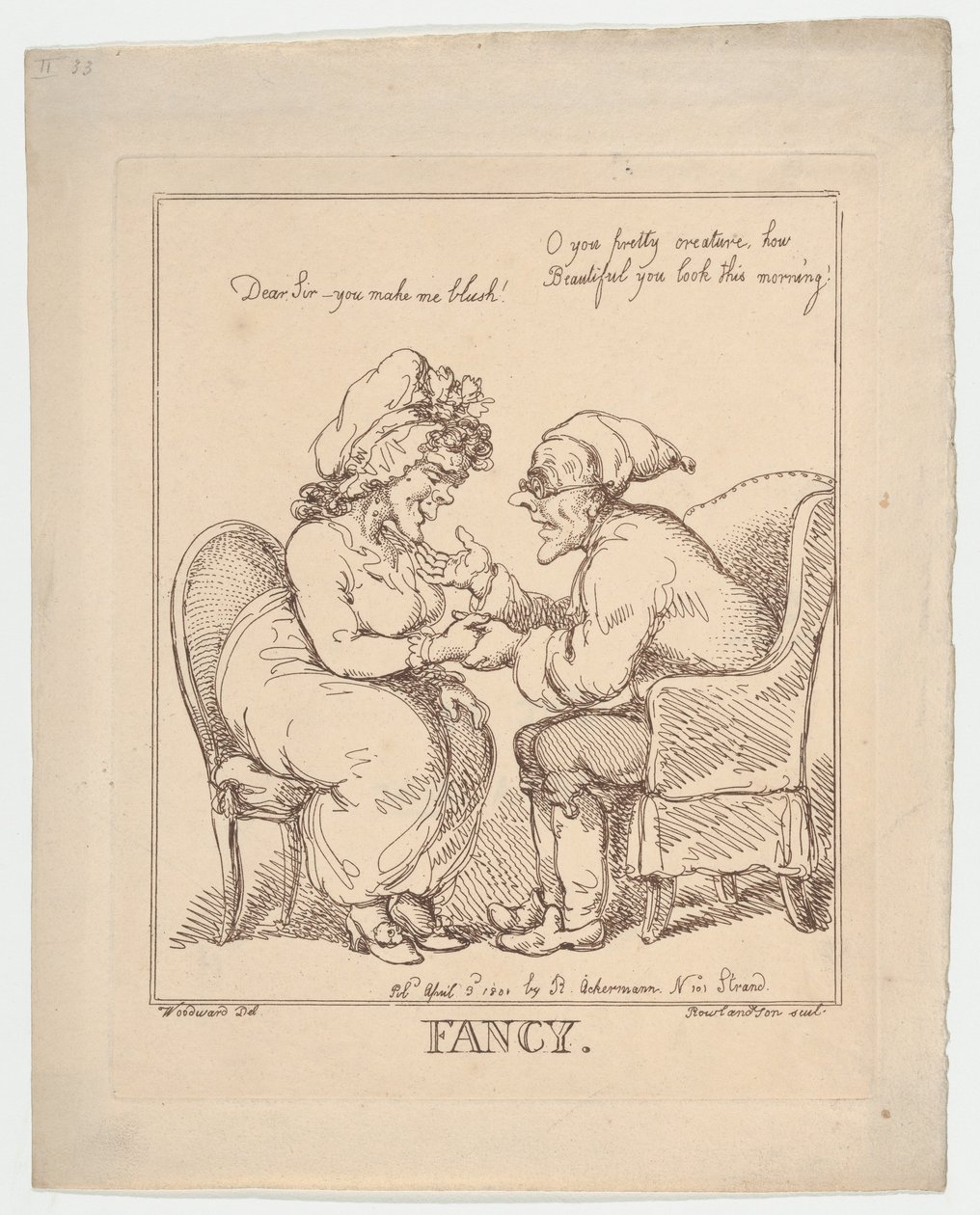 Chique de Thomas Rowlandson