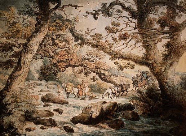 Gravando a Corrente de Thomas Rowlandson