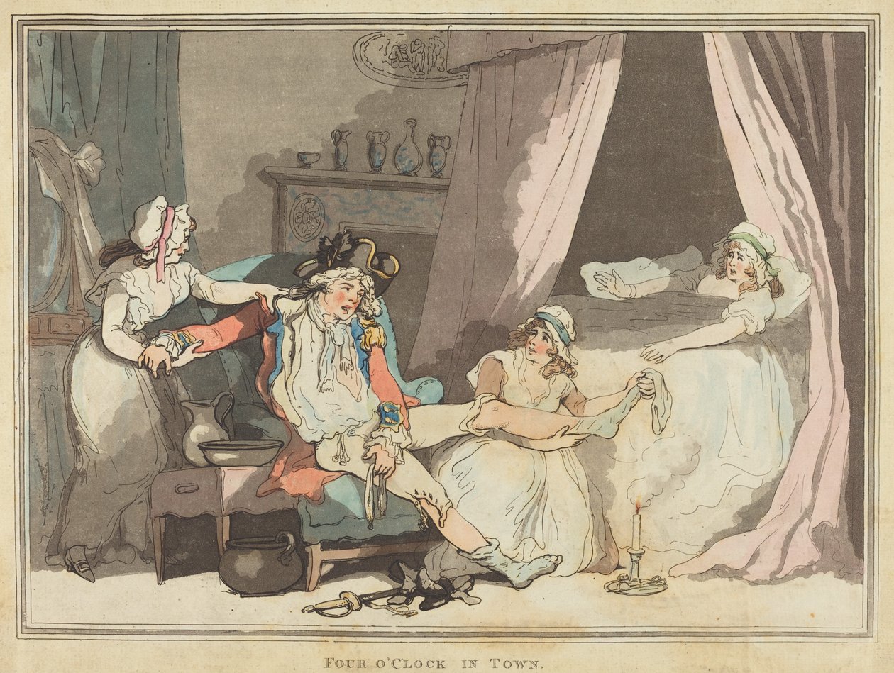 Quatro horas na cidade de Thomas Rowlandson