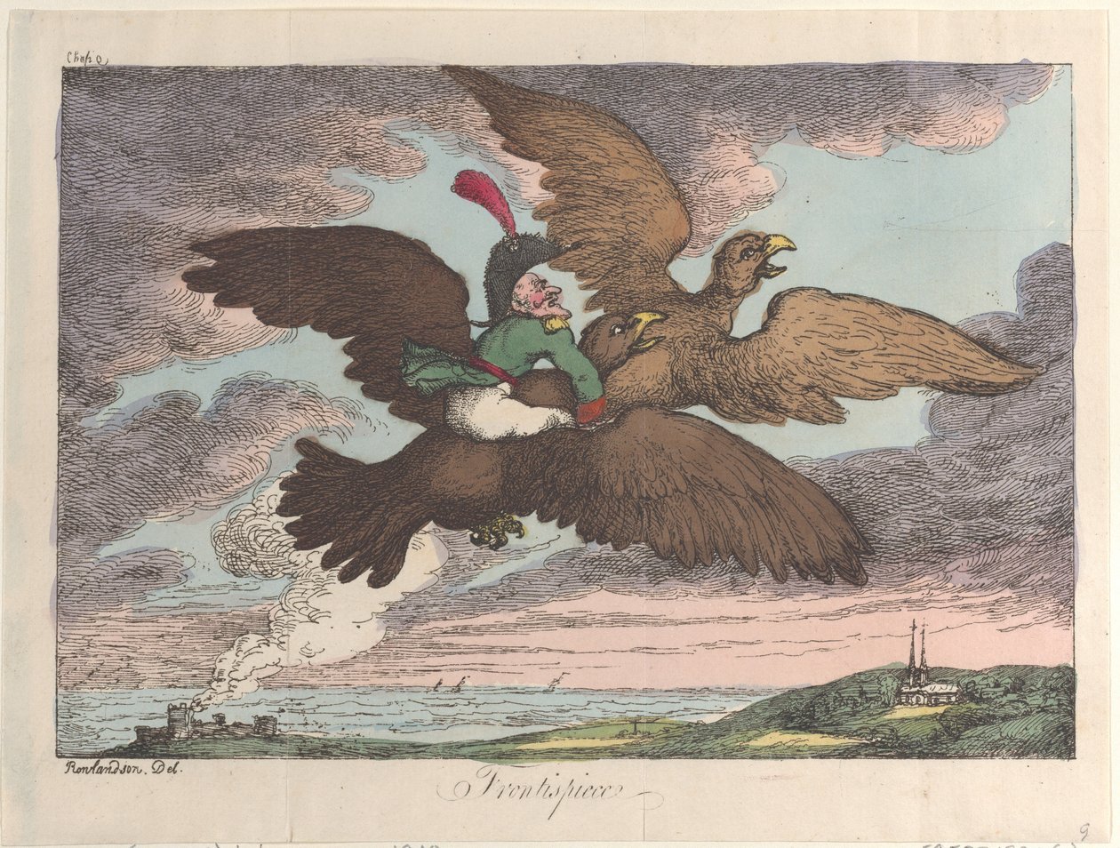 Frontispício, [1809], reeditado em 1811., [1809], reeditado em 1811. de Thomas Rowlandson
