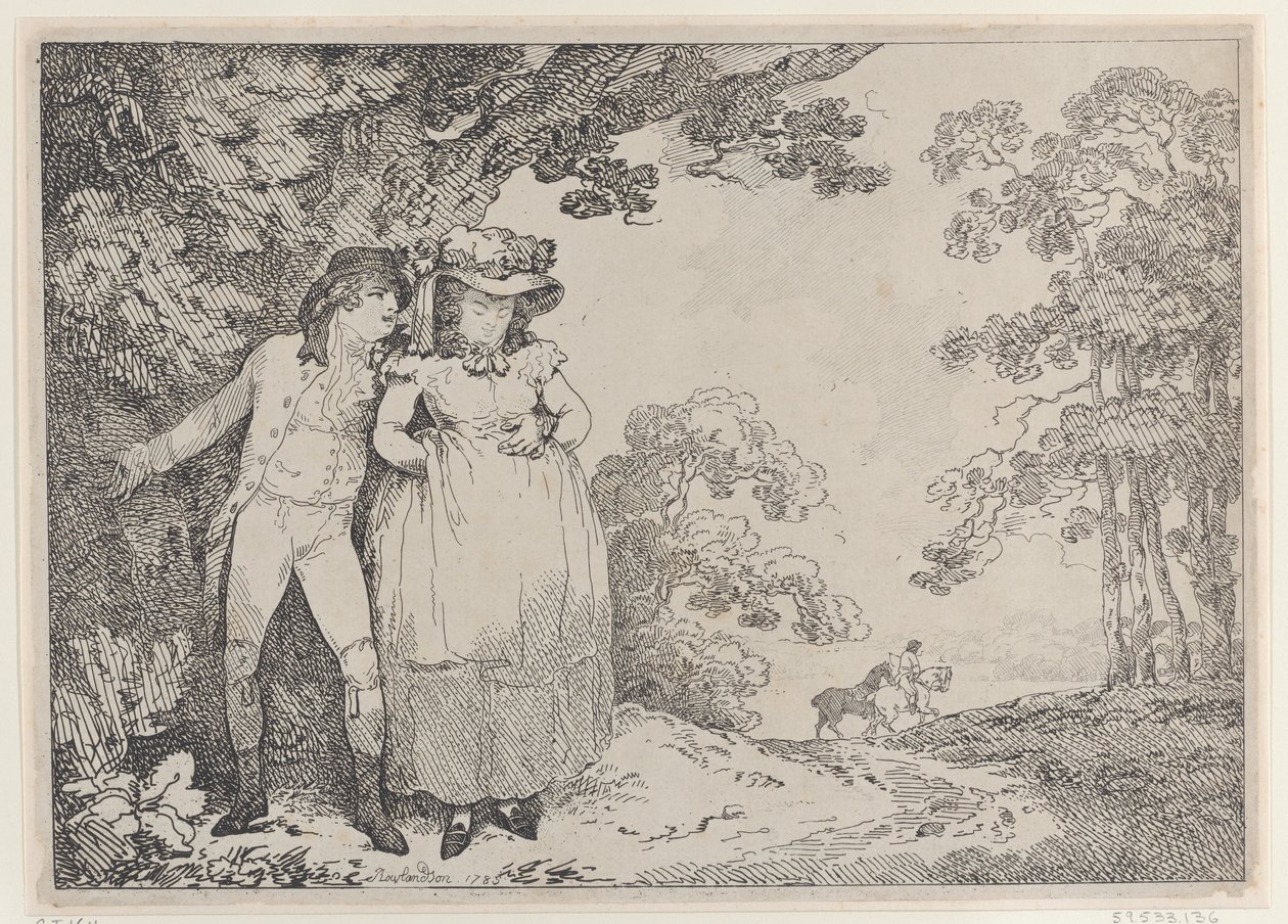 A caminho, a caminho de Thomas Rowlandson