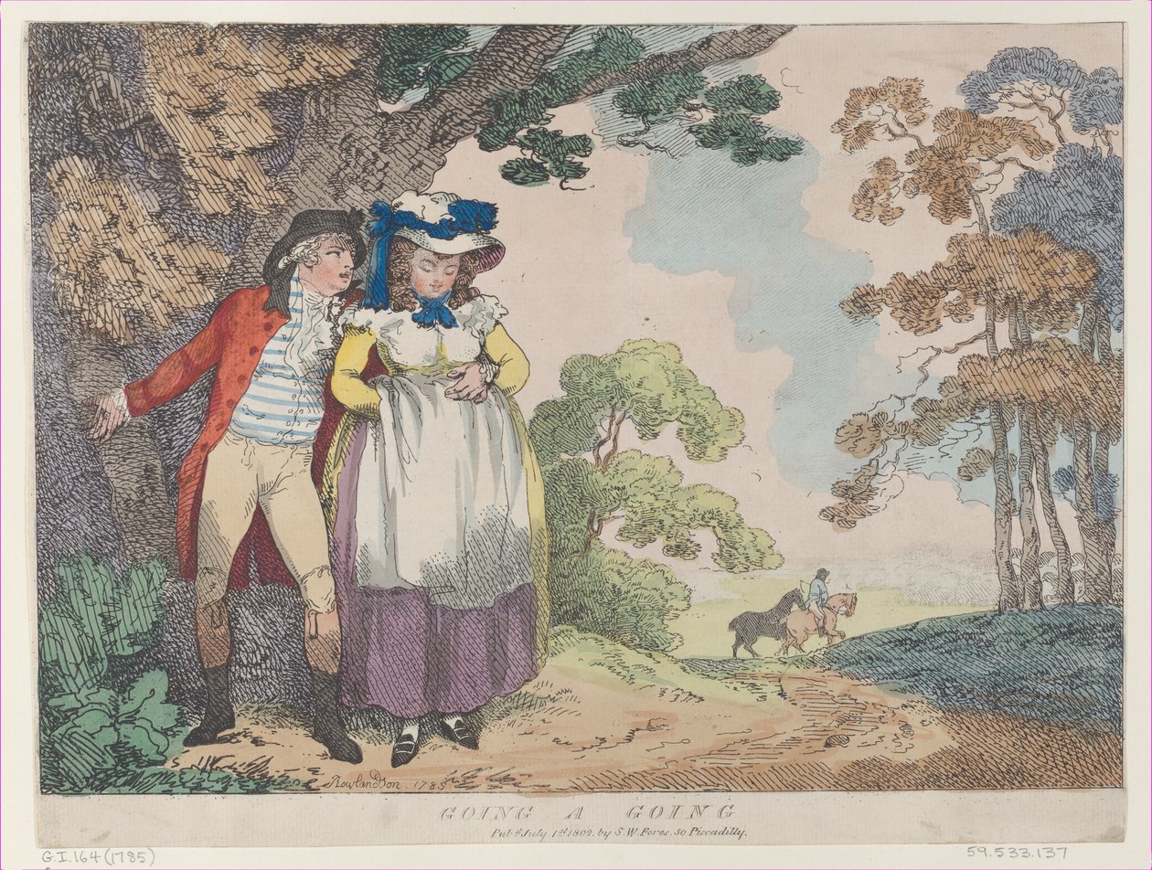 Going, A-Going, [1785], reeditado em 1º de julho de 1802., [1785], reeditado em 1º de julho de 1802. de Thomas Rowlandson