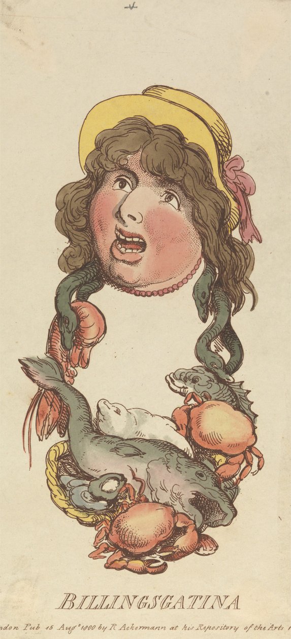 Títulos: Billingsgatina de Thomas Rowlandson