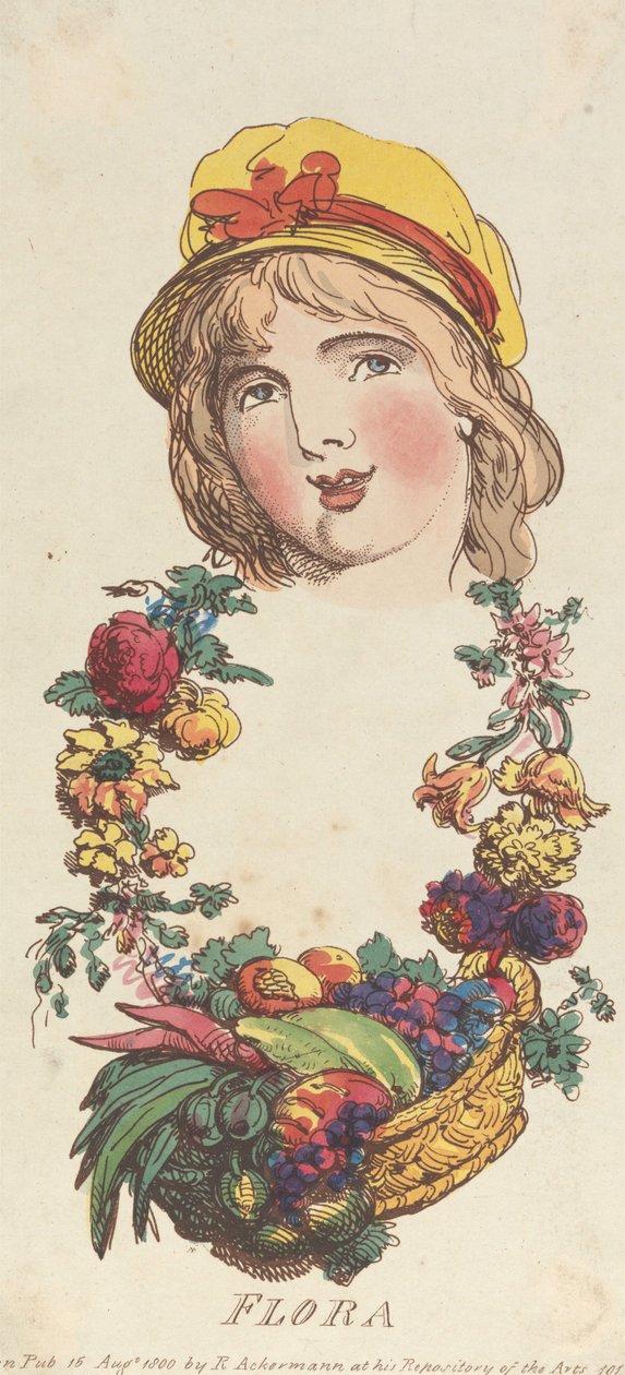 Títulos: Flora de Thomas Rowlandson