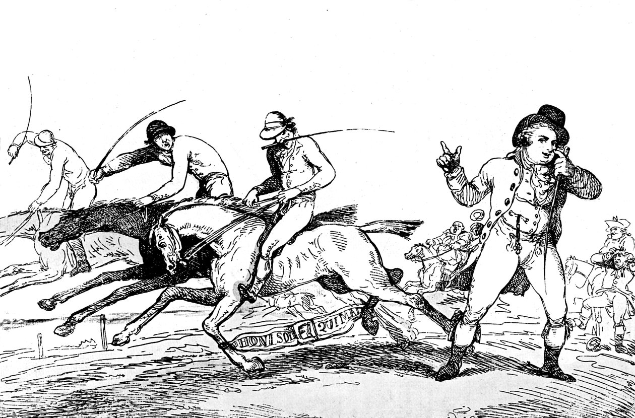 Como escapar da vitória, 1791 de Thomas Rowlandson