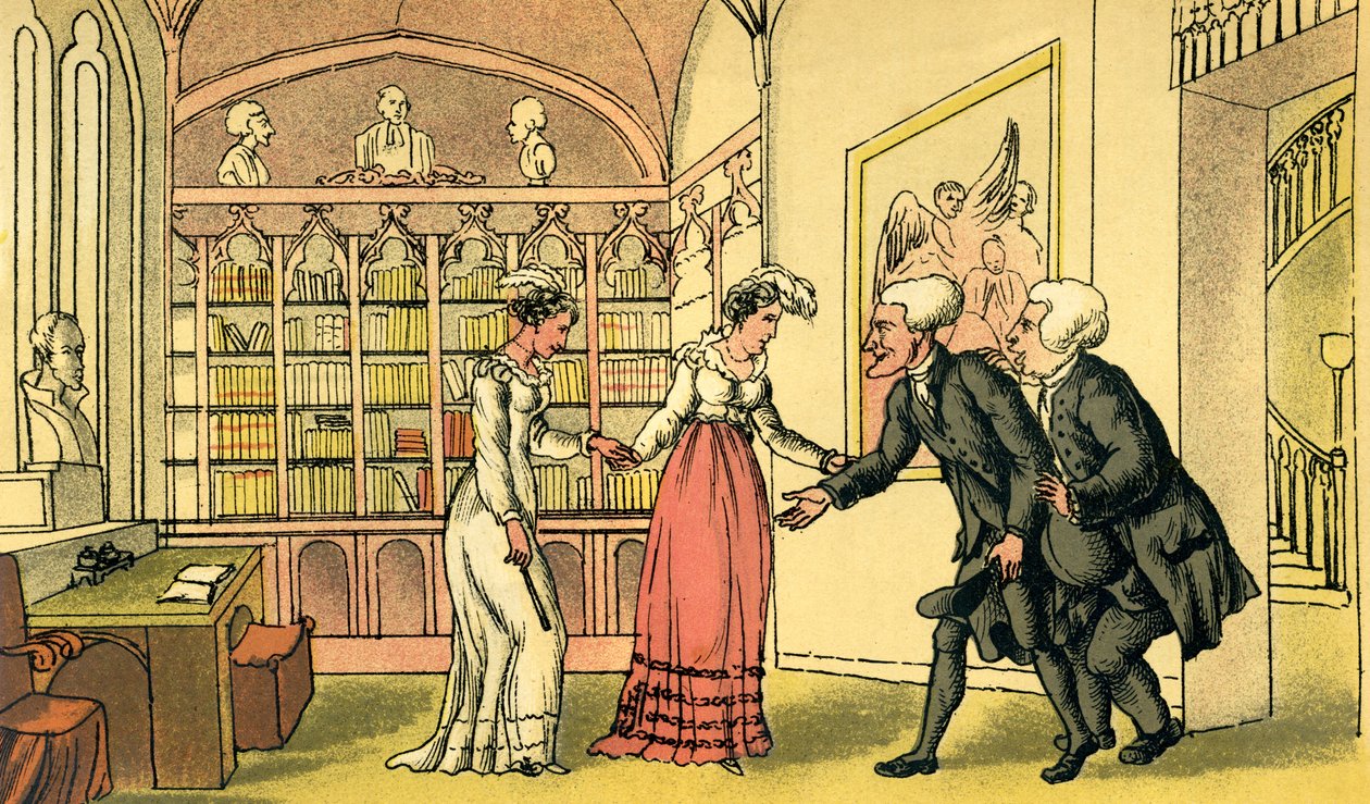 Introdução ao namoro de Thomas Rowlandson