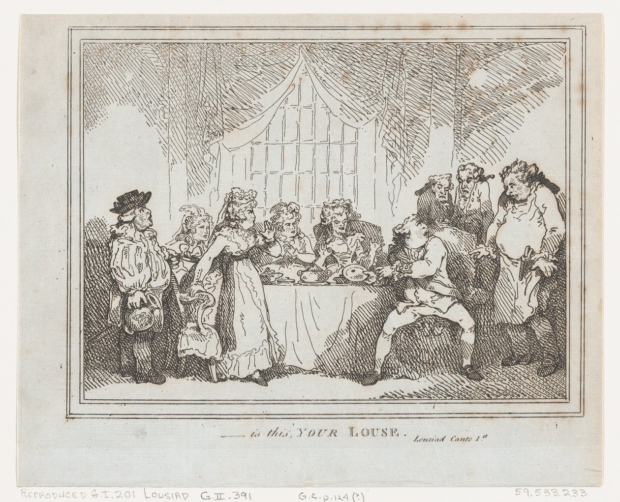É este o teu piolho de Thomas Rowlandson