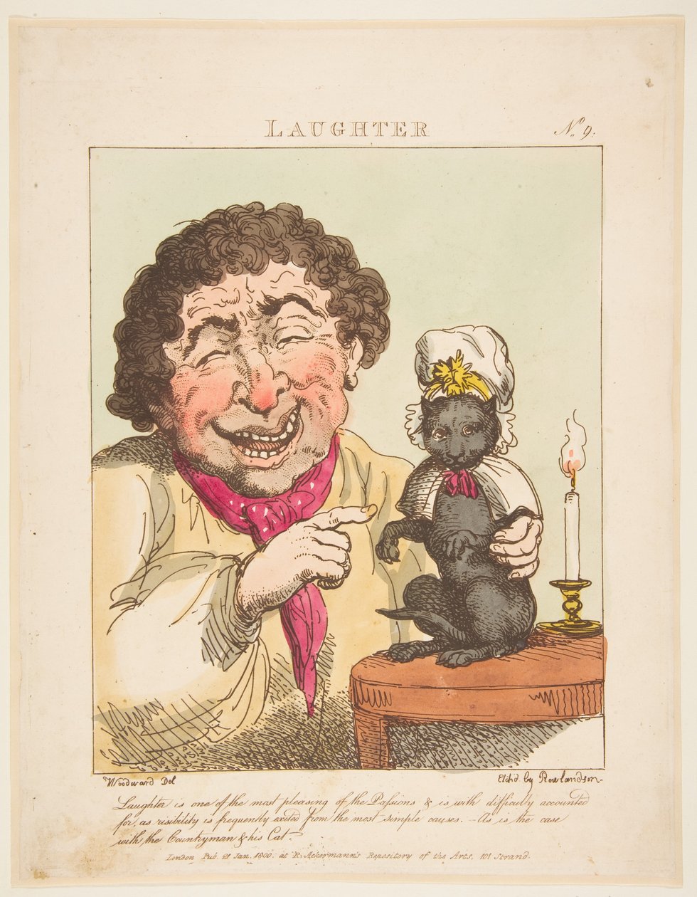 Riso, 21 de janeiro de 1800. de Thomas Rowlandson