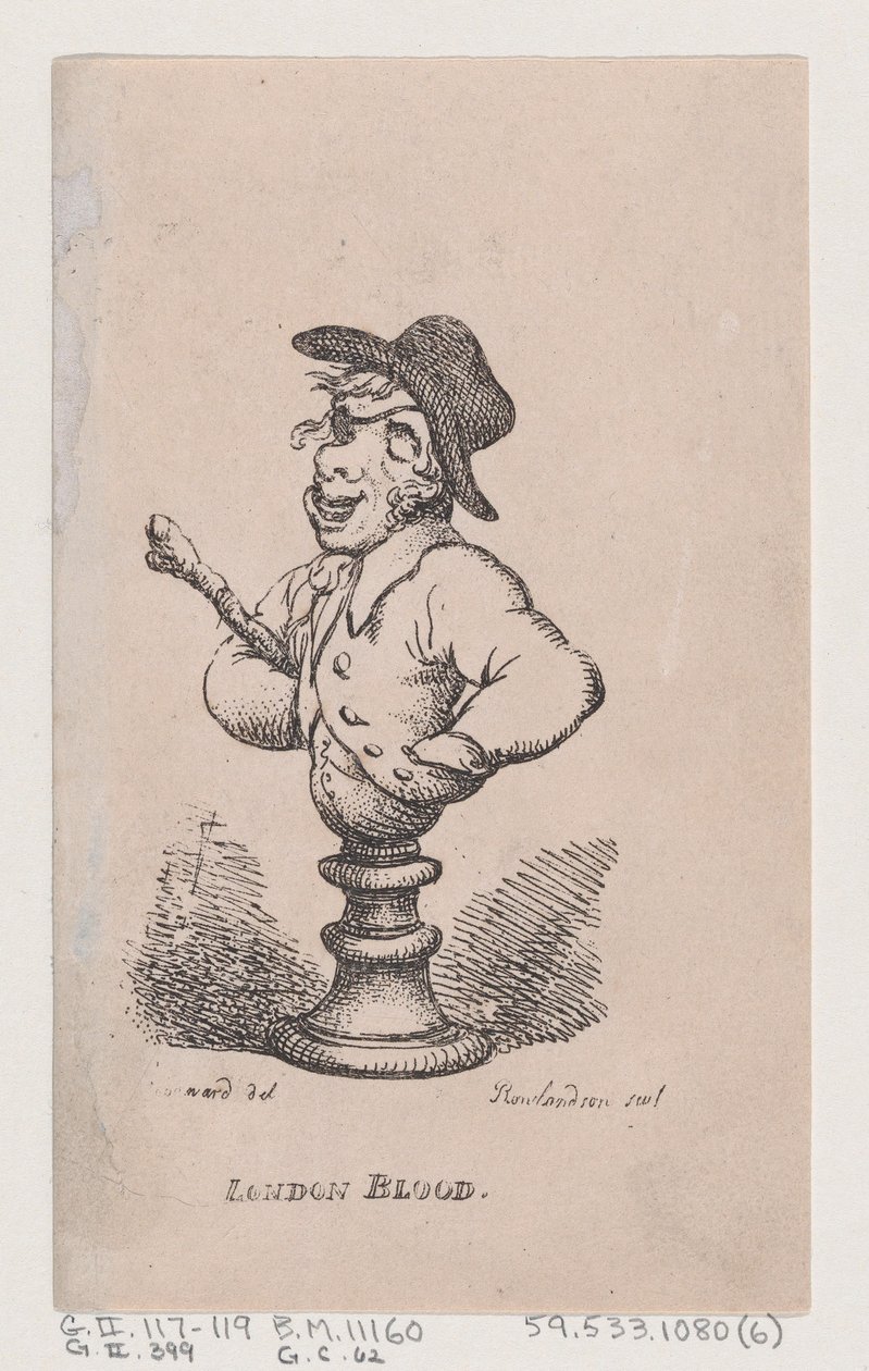 London Blood, Abril de 1808, Abril de 1808. de Thomas Rowlandson